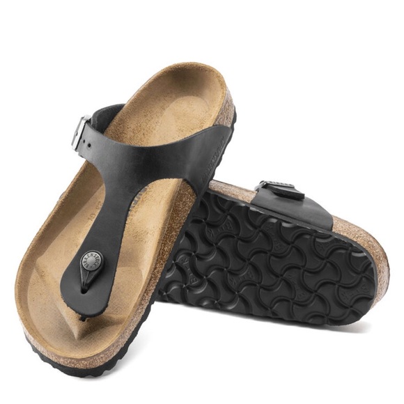 Birkenstock Gizeh Oiled Leather Thong Sandal, EU 40 - Picture 3 of 13